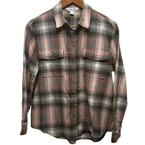 Old Navy Women’s Flannel Boyfriend Shirt